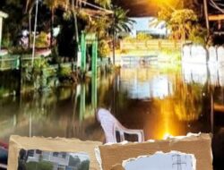 Waspada…??? Bencana Banjir Di Kecamatan Baturaja Timur Akibat Curah Hujan Tinggi, Tidak Ada Korban Jiwa