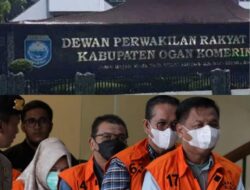 Tiga Anggota DPRD OKU Diberhentikan Sementara di Duga Korupsi Free Proyek Dinas PUPR Kabupaten OKU.