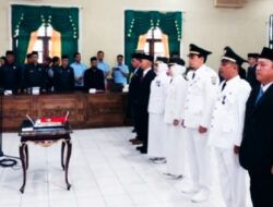 Bupati OKU H.Teddy Meilwansyah Rotasi 29 Pejabat Pemda OKU Dalam Kurun Waktu 6 Bulan.