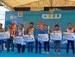 Sekda Empat Lawang Pimpin Upacara Penutupan Peda ke XVI KTNA Sumsel 2025 di Pulau Mas Kabupaten Empat Lawang