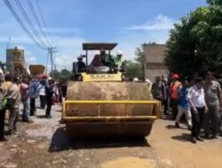 Gubernur Sumsel Herman Deru Resmikan Ground Breaking Jalan Batu Kuning–Kurup di OKU