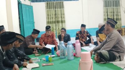 Pengajian Rutin Majelis Taklim Mushola At. Taqwa Desa Lontar Kecamatan Muara Jaya