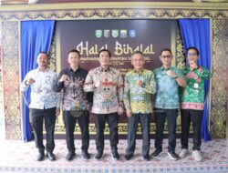 BUPATI PESISIR BARAT DEDI IRAWAN BESERTA ROMBONGAN MENGHADIRI ACARA HALAL BIHALAL PERANTAU SUMBAGSEL DI PALEMBANG