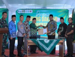 BUPATI DAN WAKIL BUPATI OKU SELATAN HADIRI PERESMIAN GEDUNG DAKWAH MUHAMMADIYAH OGAN KOMERING ULU SELATAN.